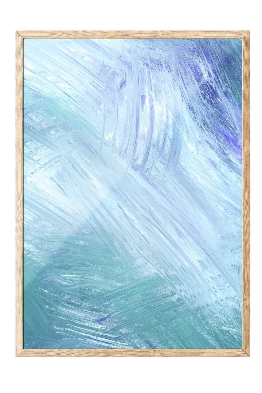 Tablou decorativ, 109791, Lemn masiv, Sticla PVC, Multicolor — imaginea 2