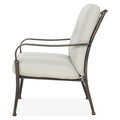 Set 2 fotolii exterior Sorrento, 70x84x95 cm, aluminiu, bronz/gri
