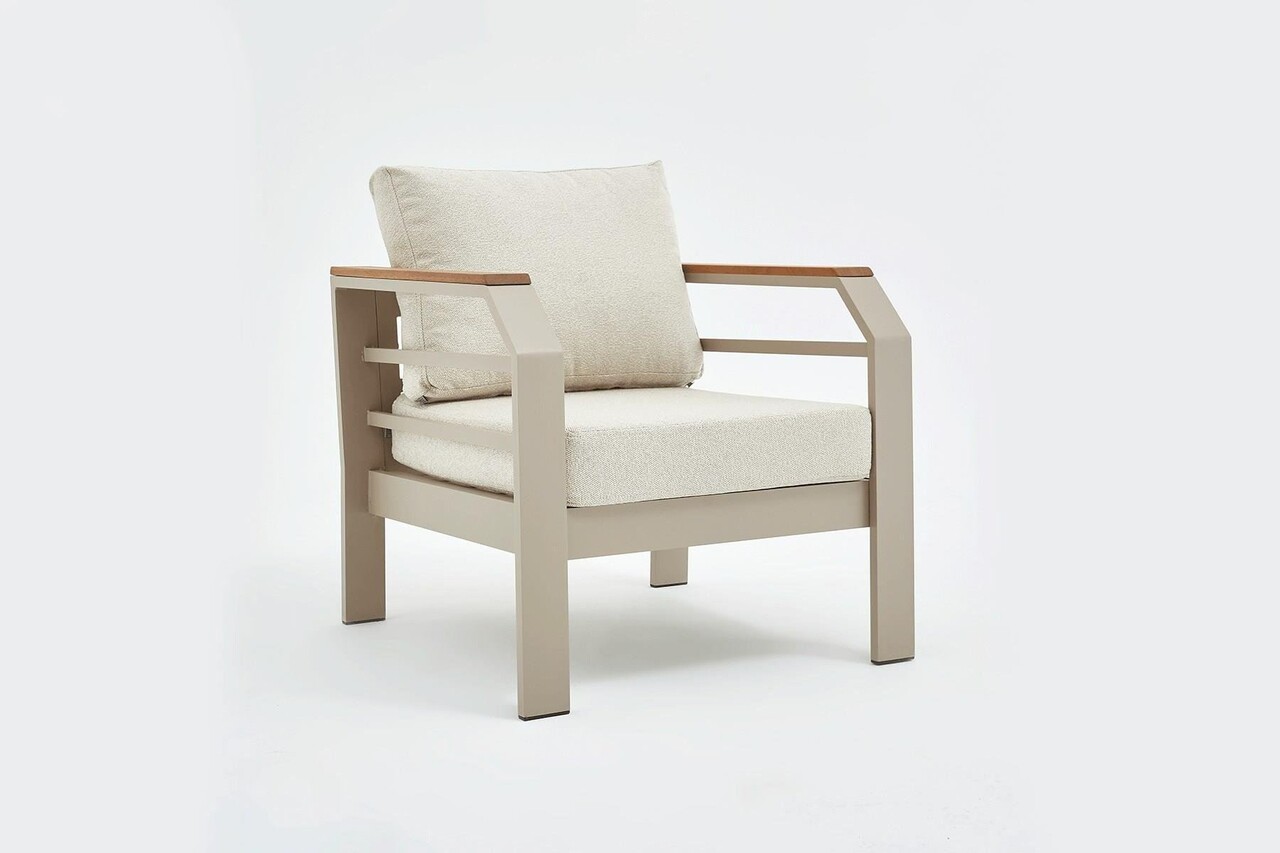 Set mobilier de gradina, Hanah Home, Assento, Bej - view 6