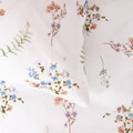 Lenjerie de pat dubla Fern, Homla, 3 piese, 160x200 cm, bumbac, multicolor