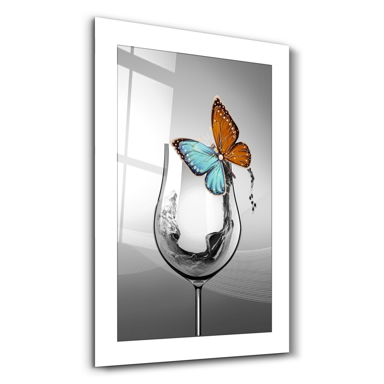 Tablou decorativ, CAM-1015, Dimensiune: 35 x 55 cm, Multicolor — imaginea 5