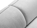 Canapea 3 locuri, Hailey, Micadoni Home, 206x102x79 cm, tesatura boucle, ivoriu