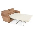 Canapea 3 locuri extensibila, Jayden, L.214 l.102 H.95, stofa, cappuccino