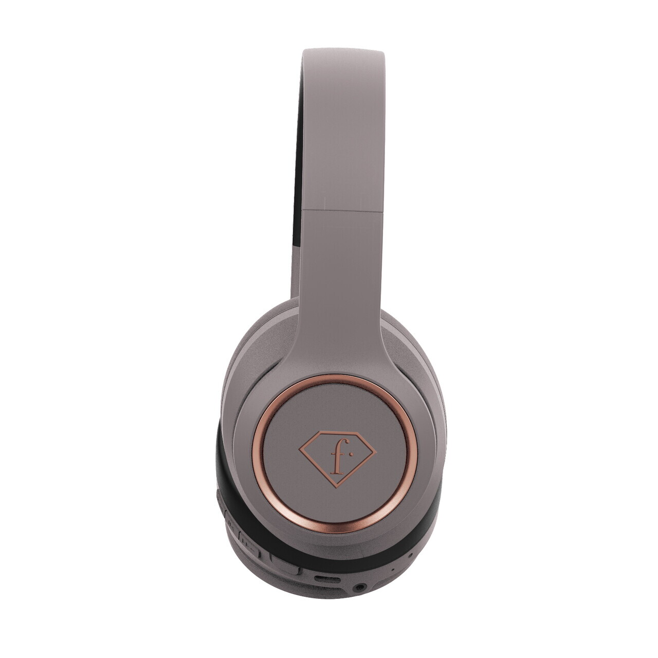 Casti wireless ANC Fashion TV, Headphones, 17x18.5x8 cm, taupe - imagine 5
