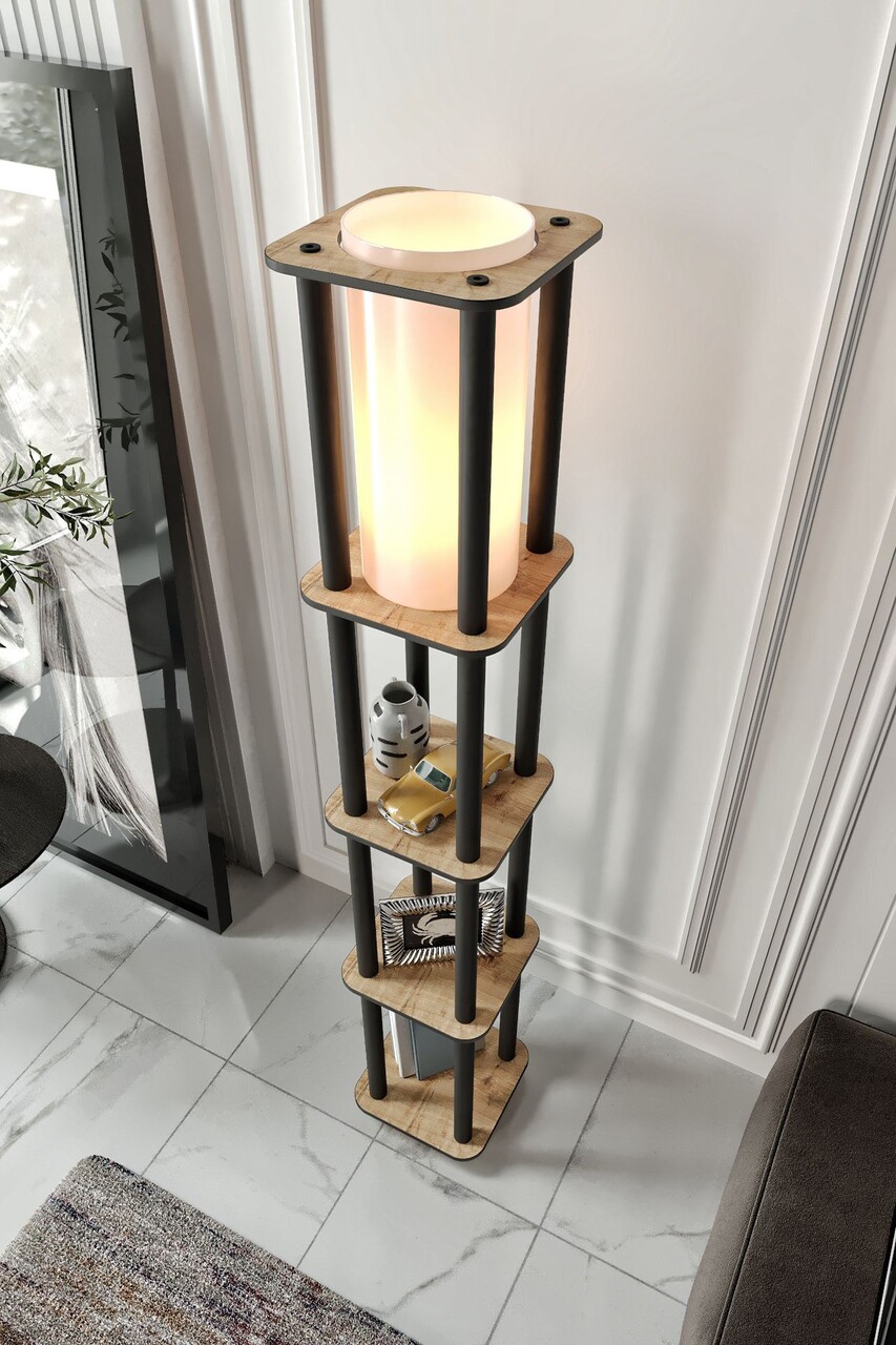 Lampadar, L'essentiel Maison, 666PTR1159, Stejar - view 3