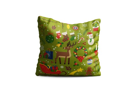 Perna decorativa time, oyo kids, 43x43 cm, poliester, multicolor