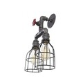 Lustra, Evila Originals, 791EVL2509, Fier, Argintiu / Negru