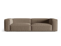 Canapea 5 locuri, Nuria-215, Micadoni Home, 290x110x72 cm, tesatura structurata chenille, cappuccino