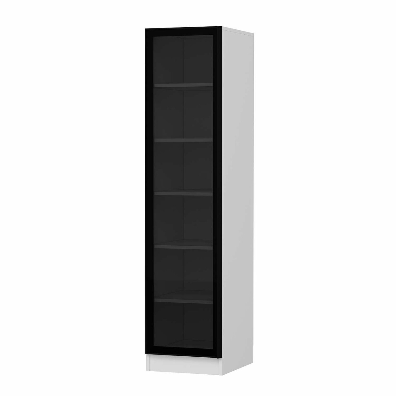 Dulap pentru haine, Minerva, Minar Kale, Alb / Fum - 2 | YEO