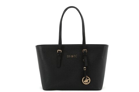 Geanta Beverly Hills Polo Club, 562, piele ecologica, negru