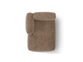 Sezlong modular living stanga 1 loc, Martina-212, Micadoni Home, 176x123x75 cm, velur, maro ghinda