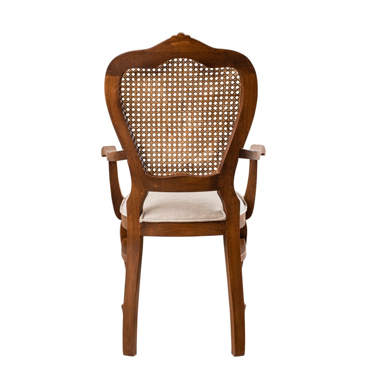 Scaun, Fairfax, Albero38, 56x99x45 cm, Lemn masiv, Maro