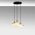 Lustra, Fulgor, 942FLG1647, Metal, Negru
