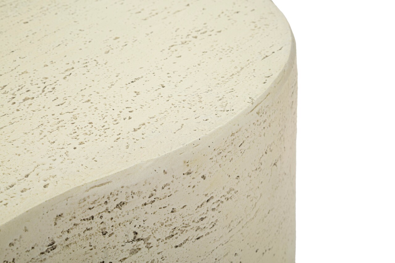 Masuta de cafea, Mauro Ferretti, Cloud, 92.5x54.8x40 cm, utilizare interior / exterior,  oxid de magneziu, crem - view 5