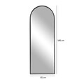 Oglinda decorativa Portal, Neostill, 65x180 cm, negru mat