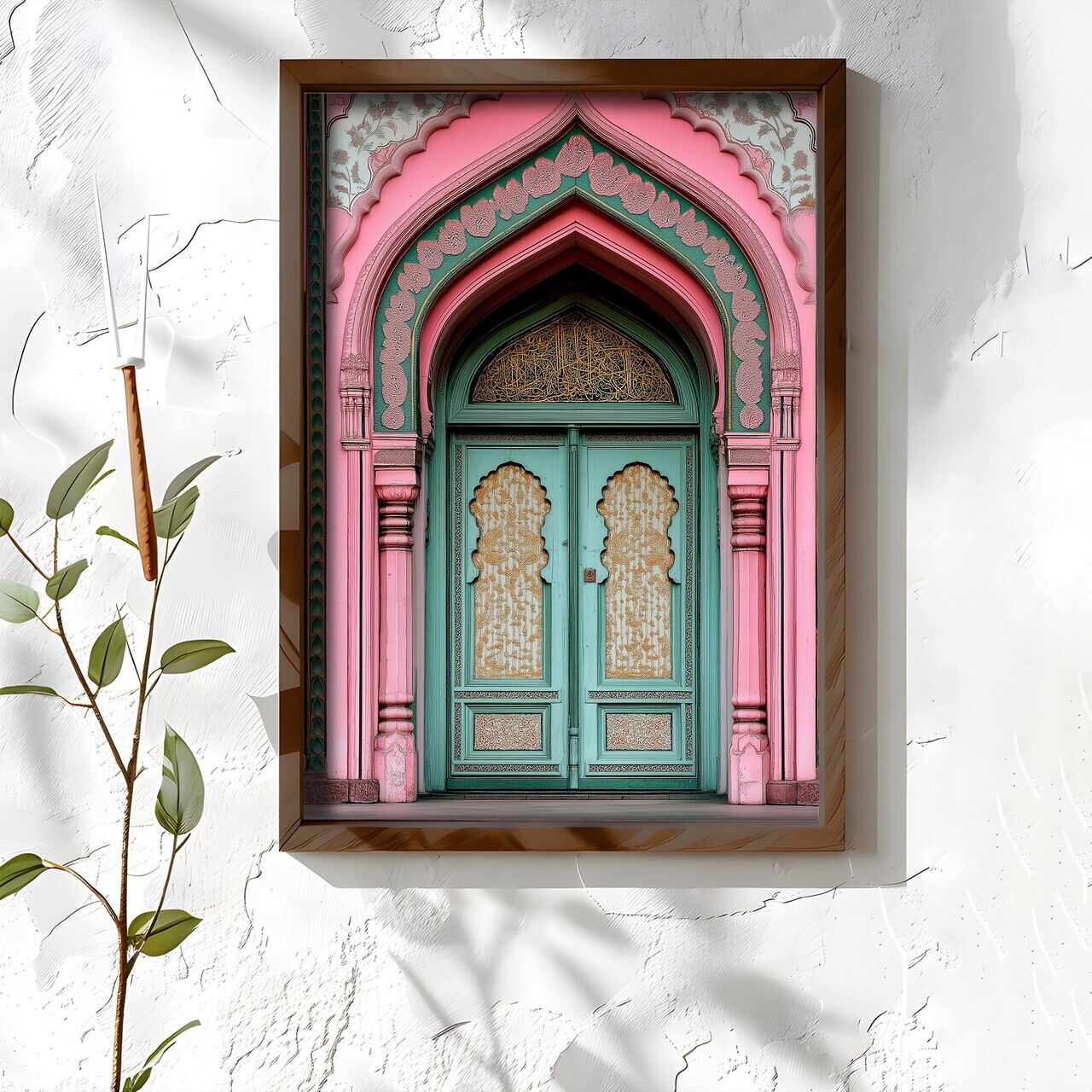 Tablou decorativ NAL051-70 MDF Lemn masiv Multicolor
