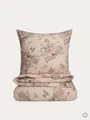 Lenjerie de pat dubla Floral Paisley, Homla, 160x200 cm, 3 piese, bumbac, multicolor