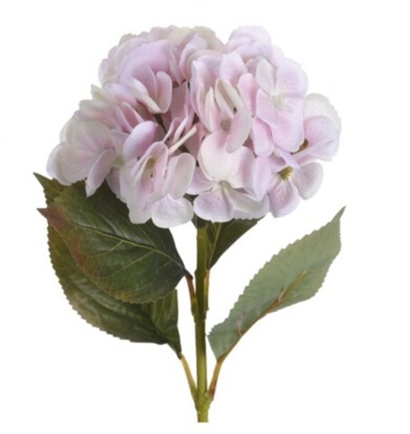 Poza Floare artificiala Hydrangea, H65 cm, polivinil, lila