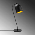 Lampa de masa, Fulgor, 942FLG1823, Metal, Negru