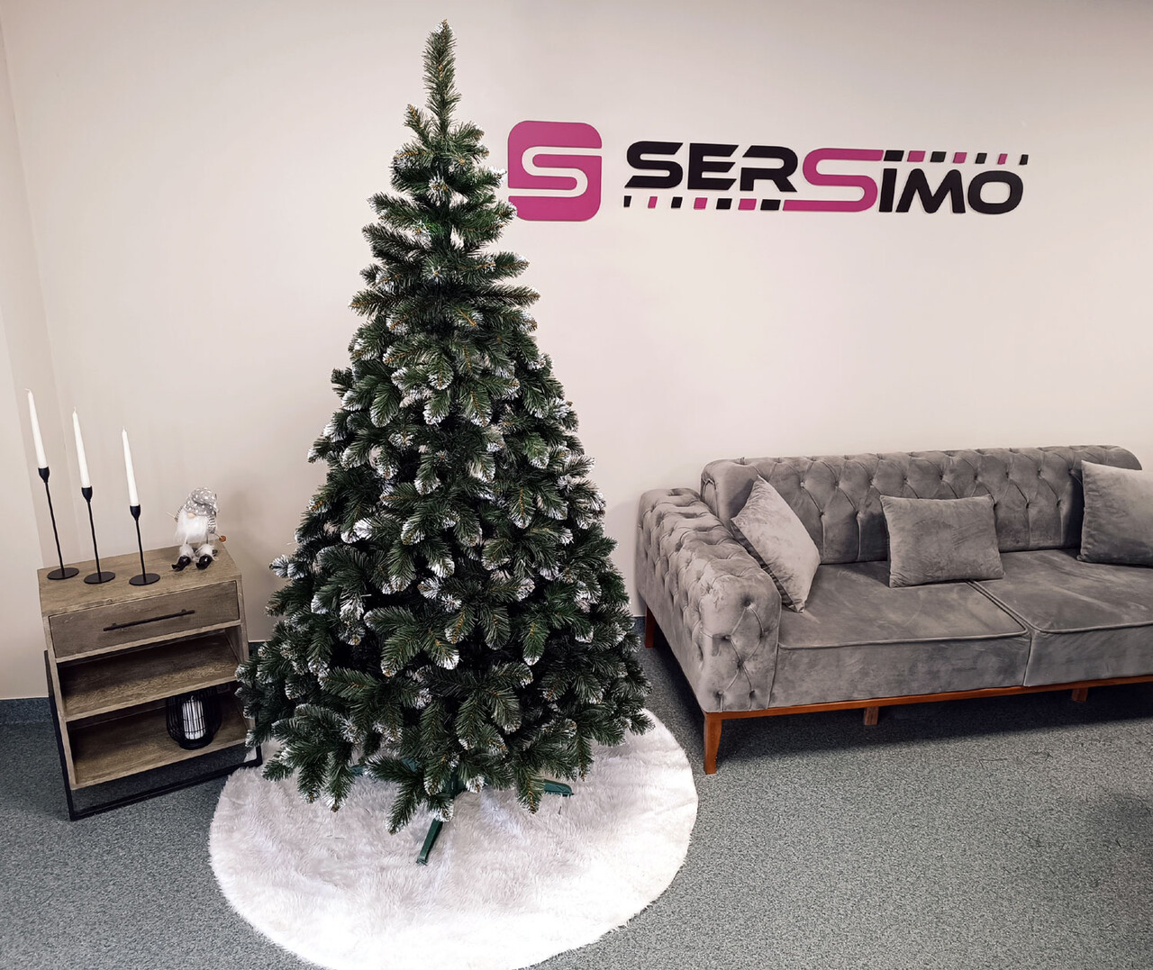 Brad artificial Christmas Deluxe by Sersimo, Lidia Nins, 2D, 250cm — imaginea 4