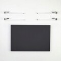 Masuta de cafea, Logg, Neda, 90x45x60 cm, Antracit/Alb