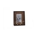 Rama foto, Cosy@Home Decoration, Storm, 18.5 x 6 x 23.5 cm, rasina, maro