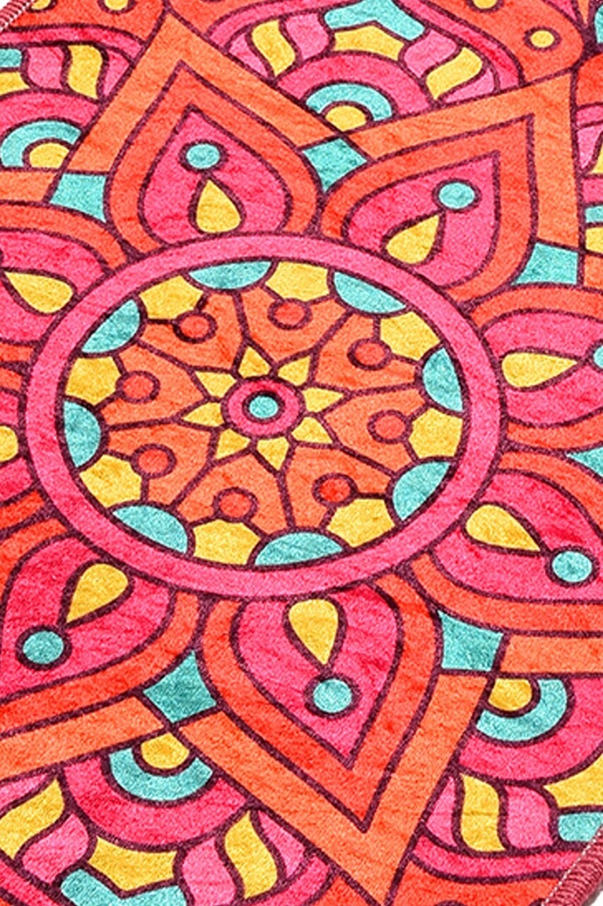 Covoras de baie, L'essentiel Maison, Mandal, 40x60 cm, Multicolor - view 4