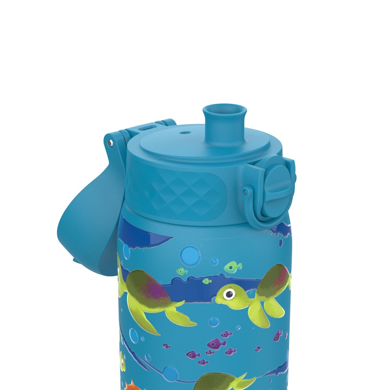 Sticla apa pentru copii, inox, 400ml, Sea Turtle - Ion8 - imagine 2