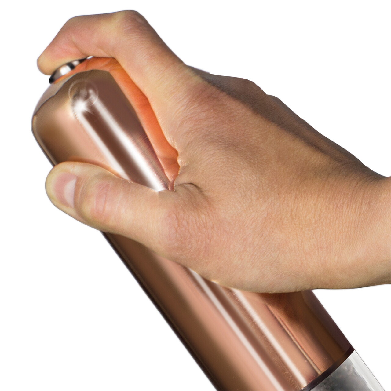 Set 2 rasnite electrice pentru sare/piper Berlinger Haus, Rose Gold, inox/ceramica, roz - imagine 4
