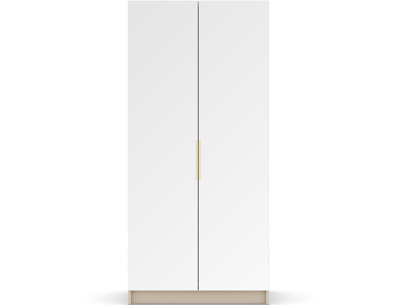 Dulap pentru haine cu oglinda ELTAP, KM2-SZA100, Mirtillo, 100x60x216 cm, PAL laminat, casmir — imaginea 7