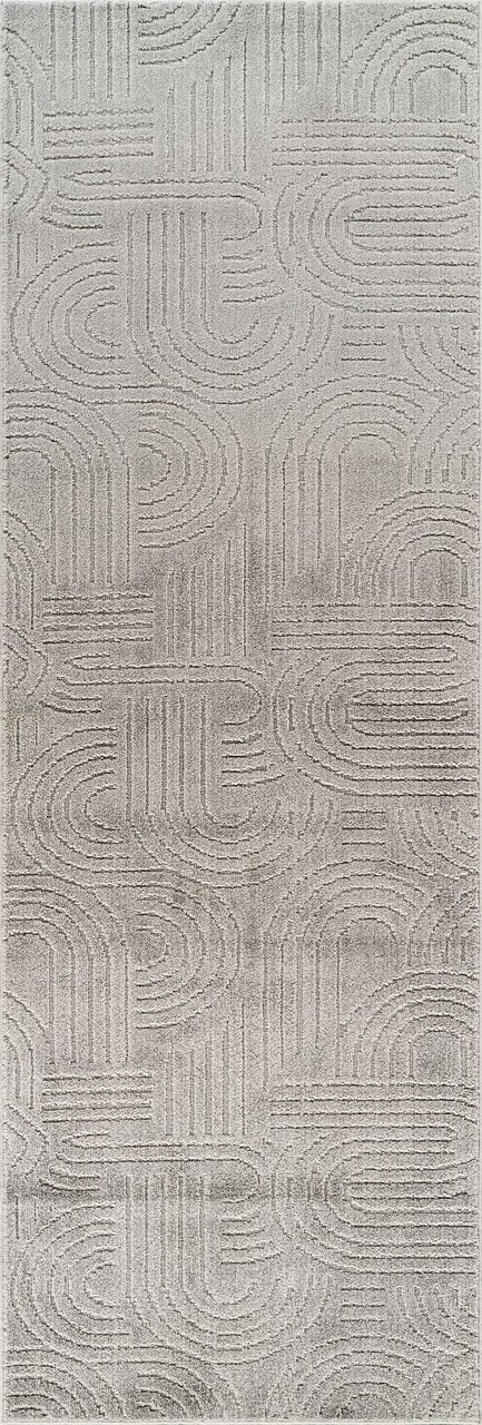 Covor (100 x 500), Rivon Rn07, 100x500 cm, Gri - view 6