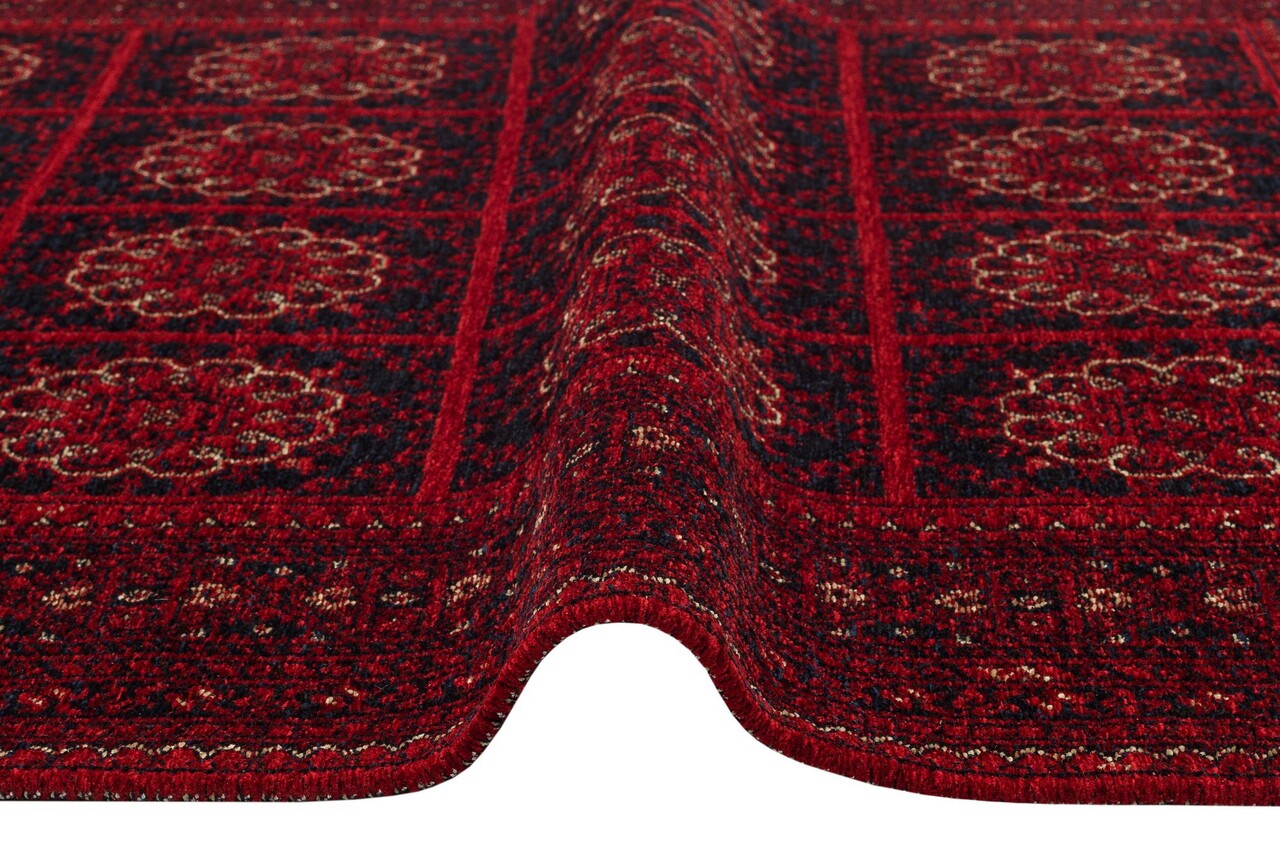 Covor, Bhr 03 Red , 160x230 cm, Fibre acrilice, Rosu