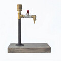 Dispenser bauturi, Evila Originals, DSP003, 30x34x14 cm, Nuc / Aur