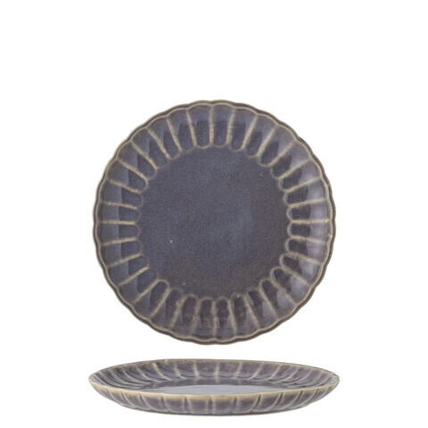 Farfurie desert, Bloomingville, Latina, 20x2 cm, ceramica, mov