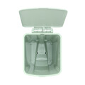 Cos de gunoi cu pedala, Brabantia, StepUp, 40 L, 35.2x28x66.6 cm, polipropilena, verde jad
