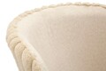 Set 2 scaune de bar Alaska -B, Mauro Ferretti, 55x58x106 cm, fier/poliester, crem