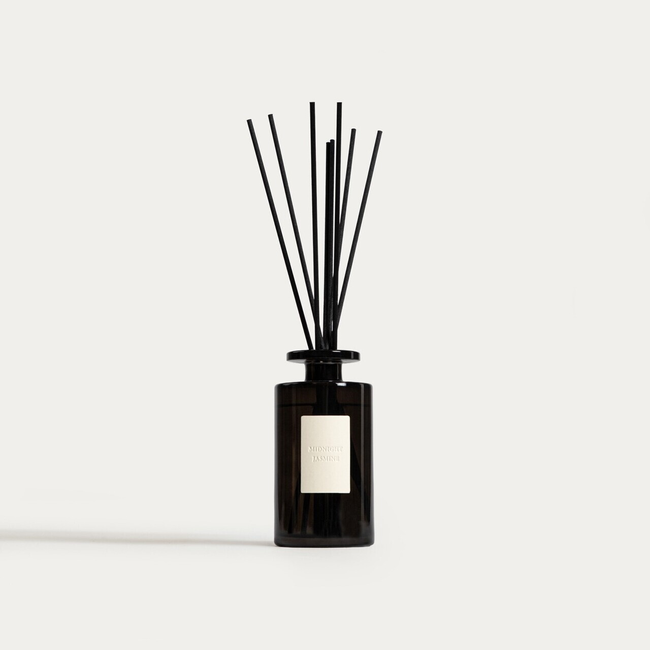Difuzor de parfum cu betisoare Urban Leather, Midnight Jasmine, Homla, 300 ml, sticla, negru — imaginea 3
