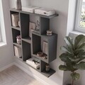 Corp biblioteca, Hanah Home, Yegane, 70.9x74.5x19.7 cm, Antracit