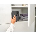 Suport pliabil pentru calcat cu aburi, Brabantia, Linn, 40.4x93 cm, textil, negru piper