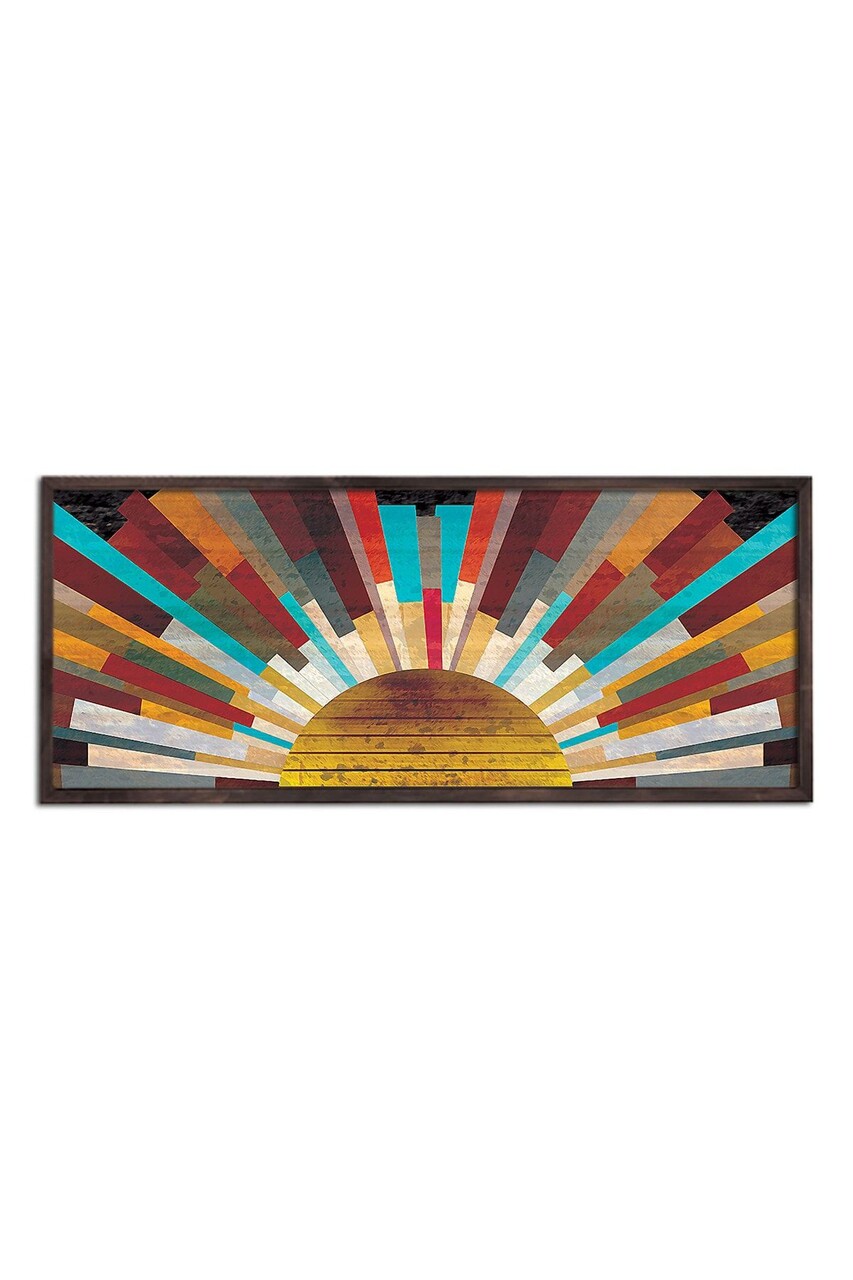 Tablou decorativ, Artsmdfyty45-7033, Vopsea: 100% MDF (grosime: 2,7 mm), Multicolor - view 2
