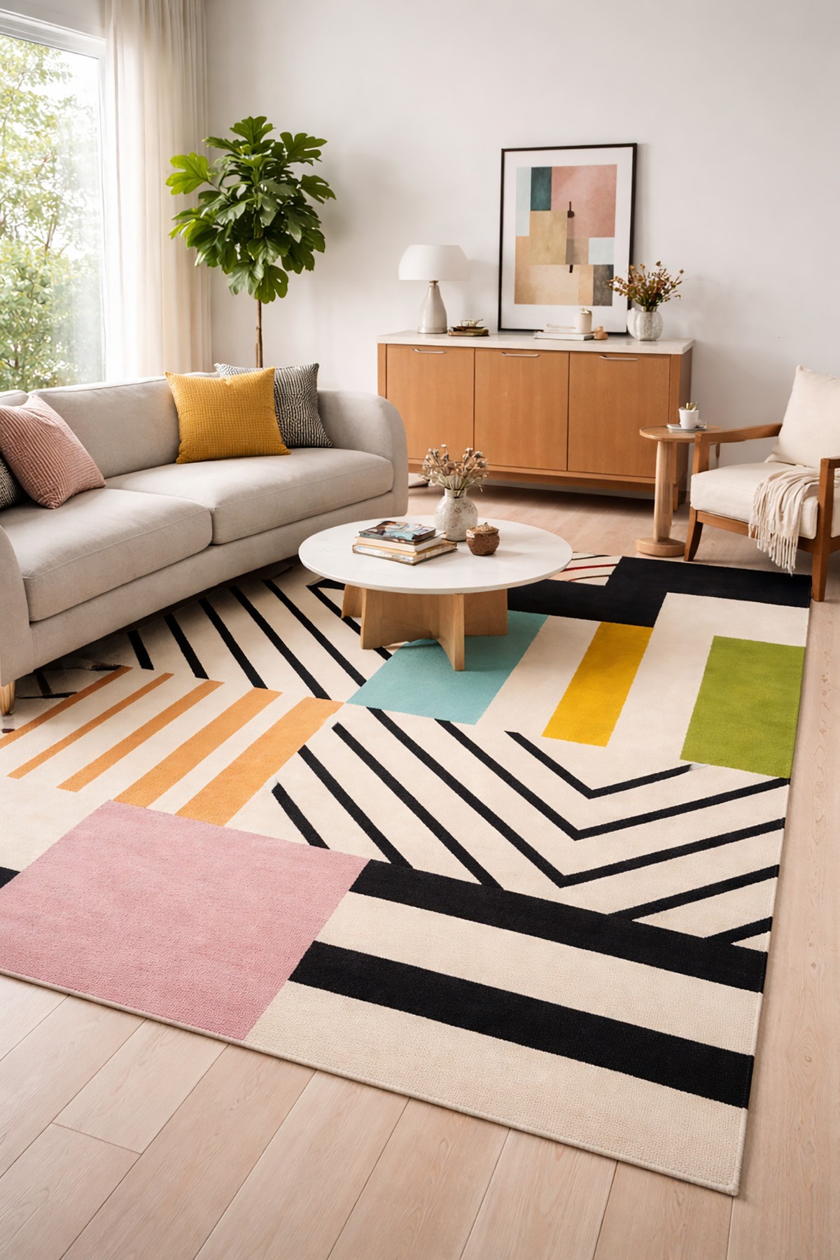 Covor, DC-2004-04, 60x250 cm, Poliester, Multicolor