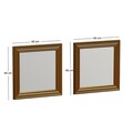 Set de oglinzi, Siam, Bale, MDF , Auriu