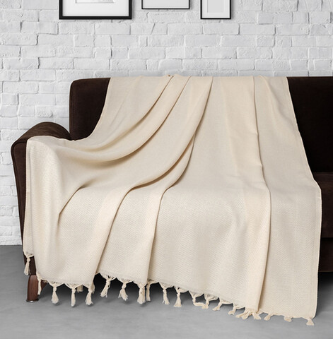 Cuvertura de pat, Trendy - Natural (300), DC Home, Bumbac