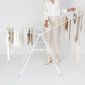 Uscator de rufe, Brabantia, Hangon Fresh, 25 m capacitate de uscare, otel, alb