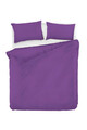 Lenjerie de pat dubla Super King (US) (ES), Fresh Color - Purple, Mijolnir, Bumbac Ranforce