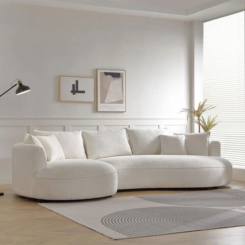 Coltar, Atelier del Sofa, 752EST1343, Frame: 70% HORNBEAM/30% MELAMINE COATED CHIPBOARD, Alb
