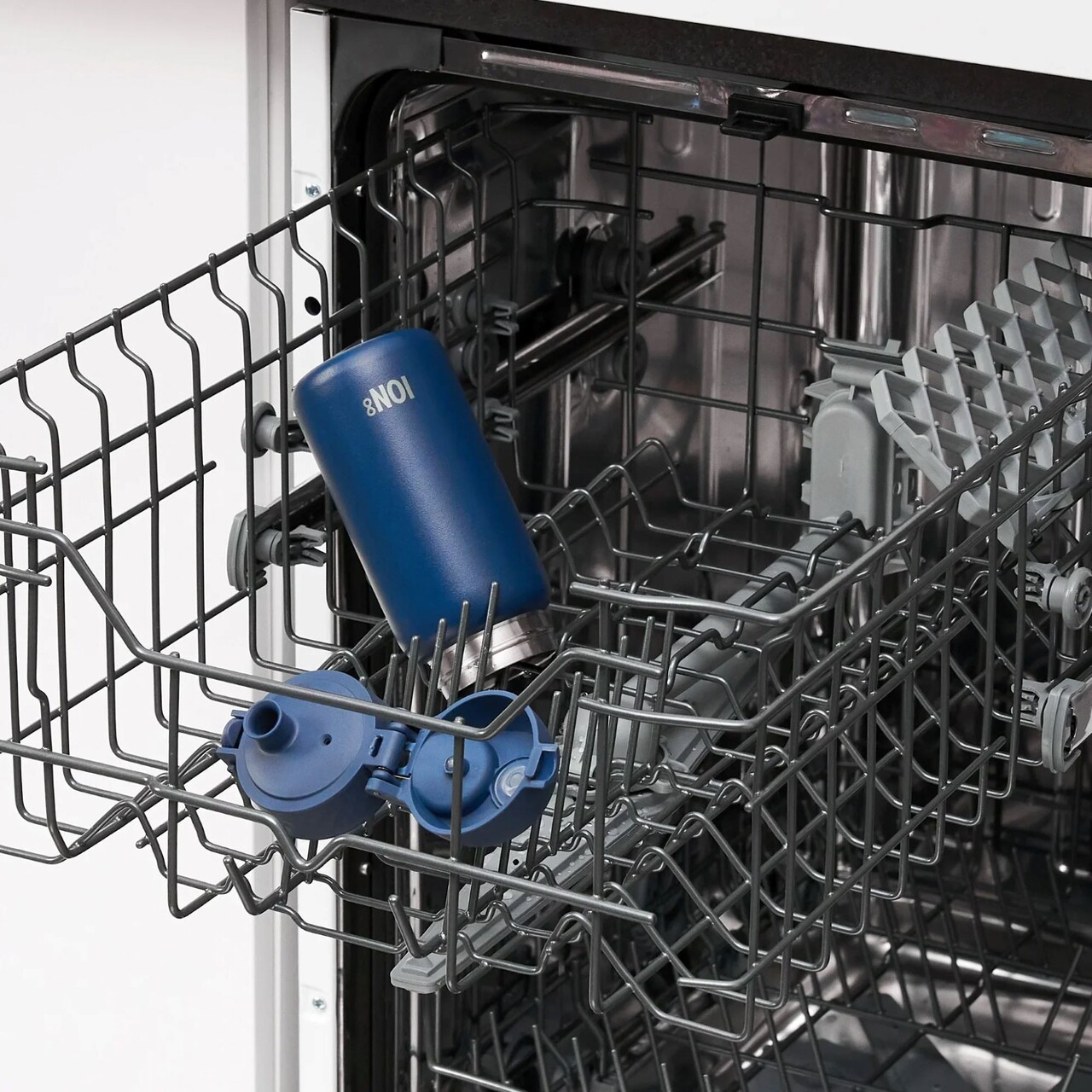 Sticla apa pentru copii, inox, 400ml, Ash Navy - Ion8 - view 10