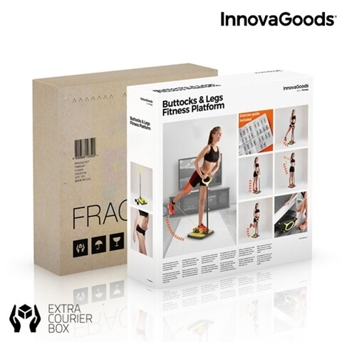 Platforma de fitness pentru fese si picioare InnovaGoods + ghid de exercitii