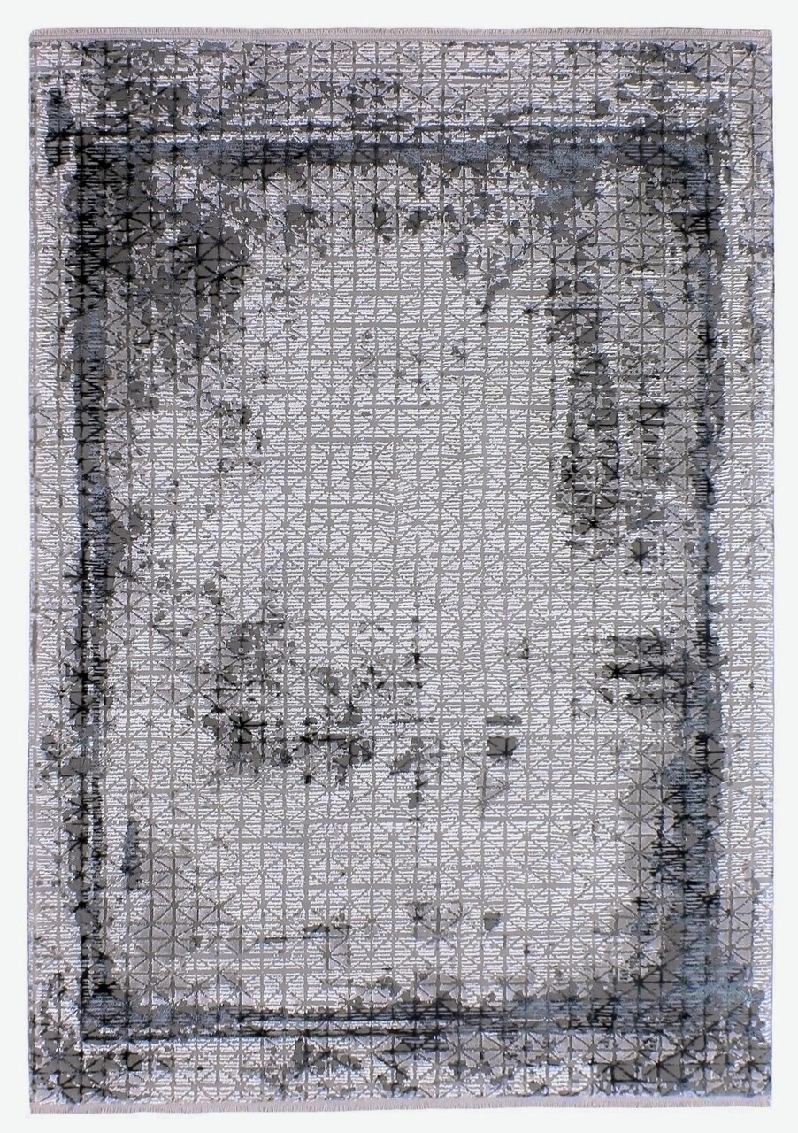 Covor, Leo 0075, 80x150 cm, Polipropilena, Albastru inchis - 1 | YEO