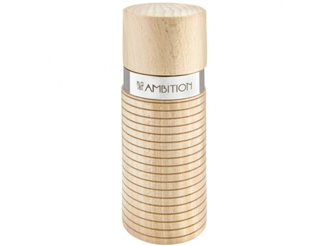 Rasnita piper / sare ring, ambition, 15 cm, lemn, maro